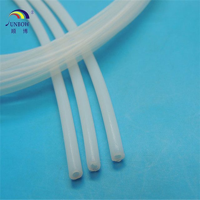 PTFE fluoropolymer tubing with industrial fittings