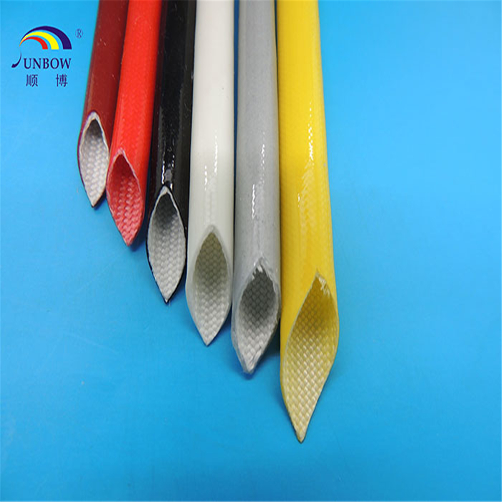 SB-SGS-70  7.0KV Silicone Fiberglass Sleeving