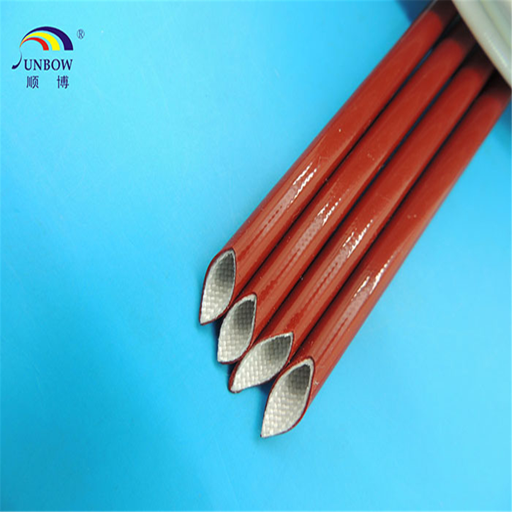 SB-SGS-70  7.0KV Silicone Fiberglass Sleeving