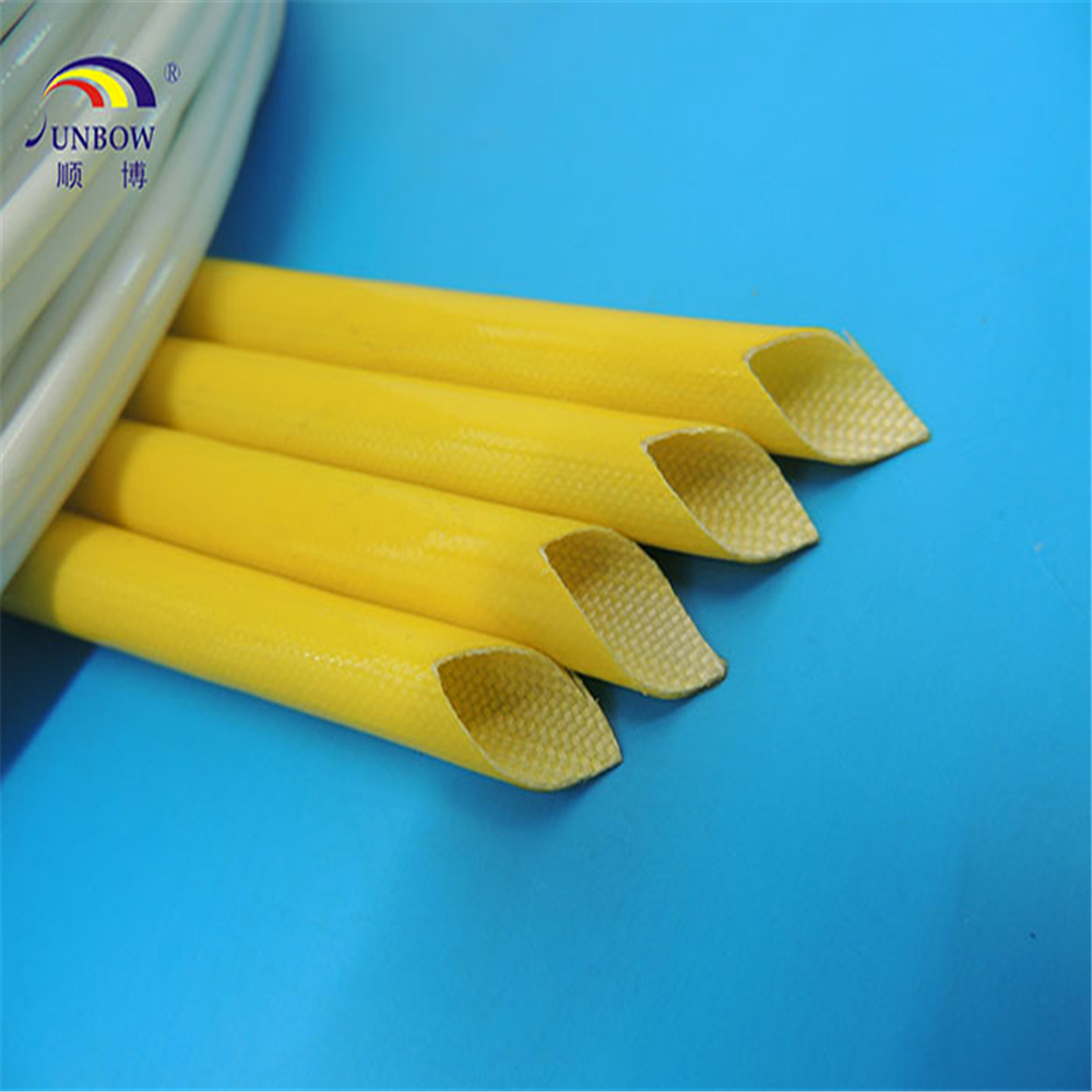SB-SGS-40  4.0KV Silicone Fiberglass Sleeving