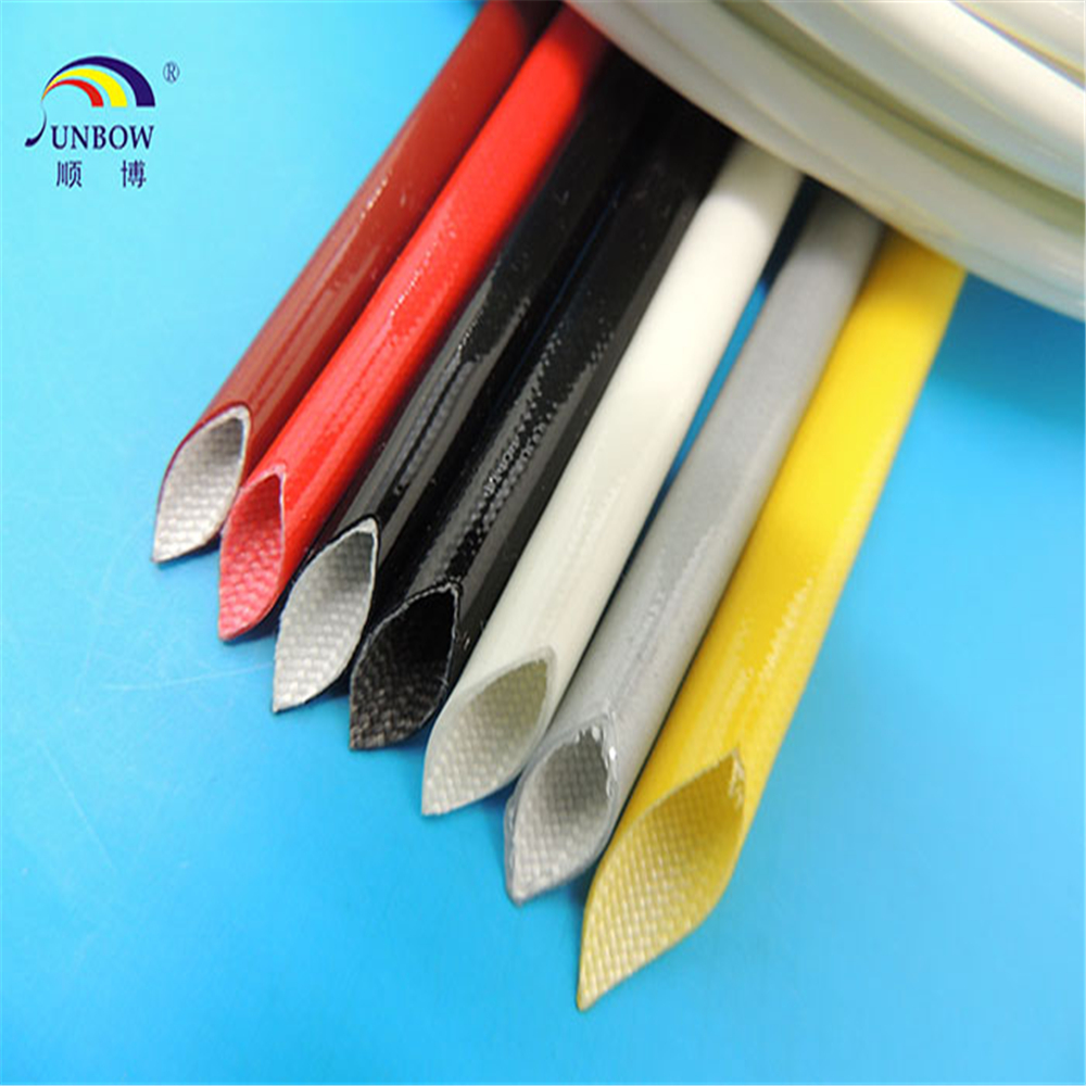 SB-SGS-70  7.0KV Silicone Fiberglass Sleeving