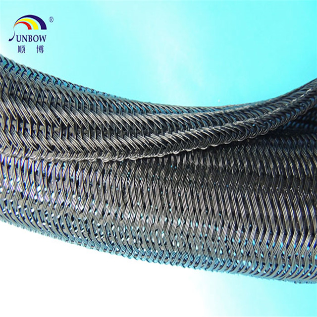 SB-SC-B PET Braided Self Closing Cable Wrap